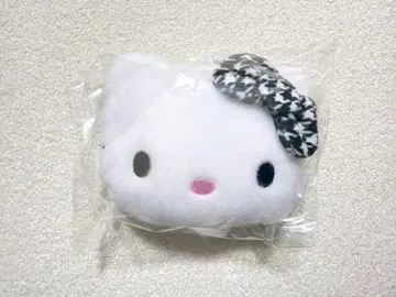 헬로키티 페이스 패스 케이스 하운드투스 패턴 블랙 인기 캐릭터