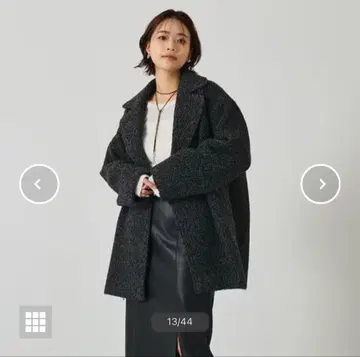 아바하우스베 롱셀러 더블하프 피코트