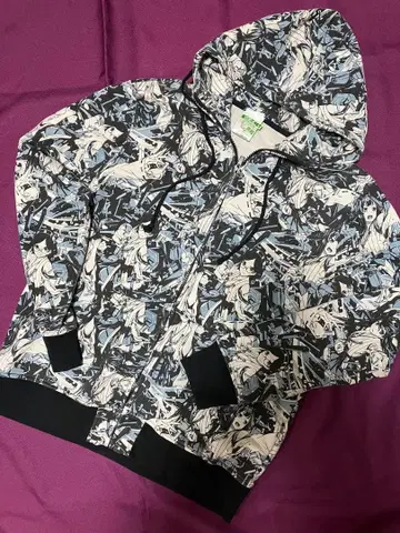 함대 컬렉션 칸코레 콘고형 올 패턴 후드티 L 사이즈