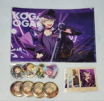 앙스타 앙상블 스타즈 오오가미 코가 캔뱃지 폴라로이드 클리어 파일