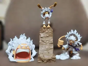 [12/20까지] 원피스 피그라이프 피규어 루피 니카 3체 세트