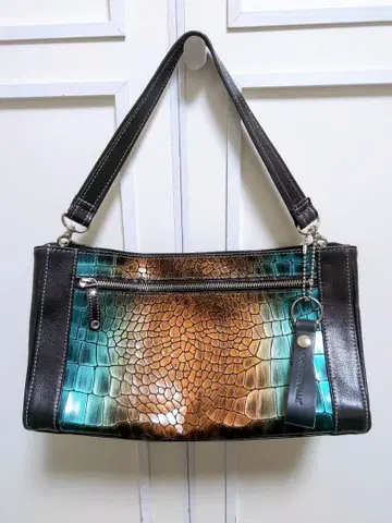 FU-SI FERNALLE 후시페르나레 핸드백 악어 무늬