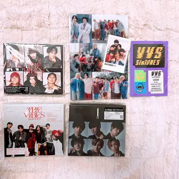 SixTONES 1ST 음색반 초회반 B 앨범 THE VIBES 특전
