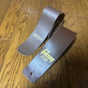 Gibson Martin 가죽 기타 스트랩 세트 브라운