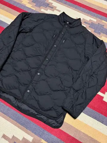 유니클로 WhiteMountaineering 리사이클 하이브리드 다운