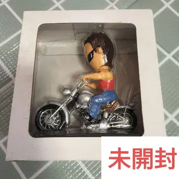나가부치 츠요시 흔들목 인형 피규어 바이크