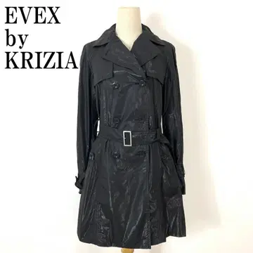 EVEX by KRIZIA 트렌치코트 그레이 40 B882