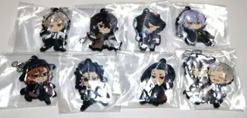 데포라바! 문호 스트레이독스 키링 8세트