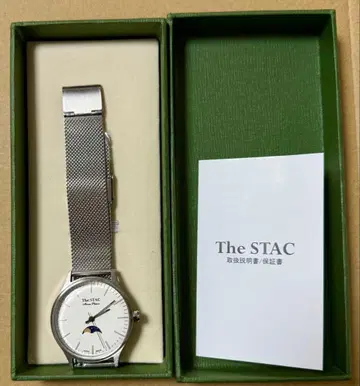 [ 미사용품 ] The STAC 문페이즈 손목시계