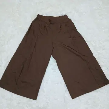 리플렉트 와이드 팬츠 브라운 M