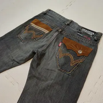 EDWIN 423XVS 청바지 데님 웨스턴 일본제 그레이 34