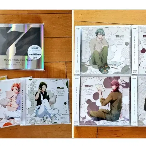 사진 일괄) 아이나나 아이돌리쉬세븐 앨범 피타조 주르 원더풀 옥타브 판매