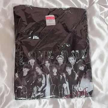 ONE LOVE ONE HEART 러브원 학원 티셔츠 L 사이즈