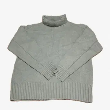 ANNUAL 민트 그린 터틀넥 스웨터 M