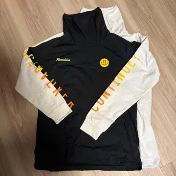 Russeluno 하이넥 롱 슬리브 2색 세트 [미사용 새상품]