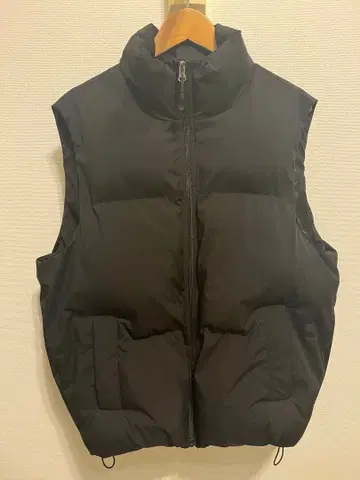 다운 베스트 블랙 블랙 jeans mate UNIIT