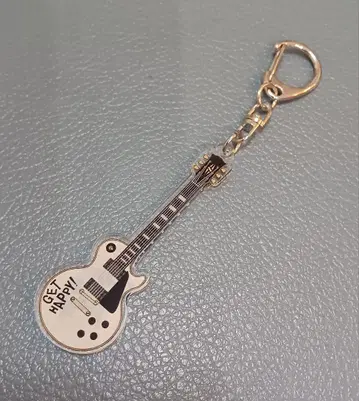 JUN SKY WALKER(S) 사인 포함 기타 모양 키링 50주년 기념