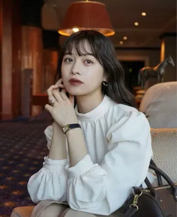 L'Or 로르 볼륨 개더 블라우스 Volume Gather Blouse