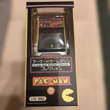 namco 아케이드 게임 머신 컬렉션 팩맨 1/12 스케일