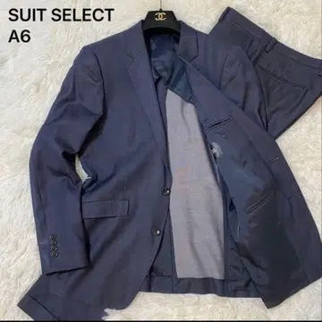 SUIT SELECT A6 다크 블루 데님풍 비즈니스 정장