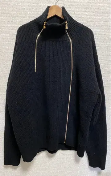 CULLNI Double Zip High Neck Knit