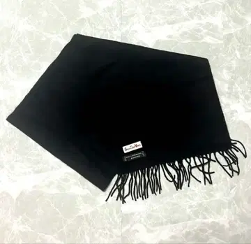 Salvatore Vinci 캐시미어 100% 머플러 블랙