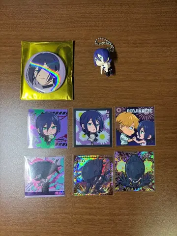 체인소 맨 레제 굿즈 씰 마스코트 캔뱃지