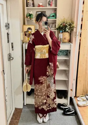 빨간 기모노