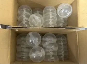 가챠가챠 투명 캡슐 50개