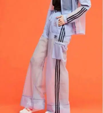 adidas 시스루 트랙 팬츠