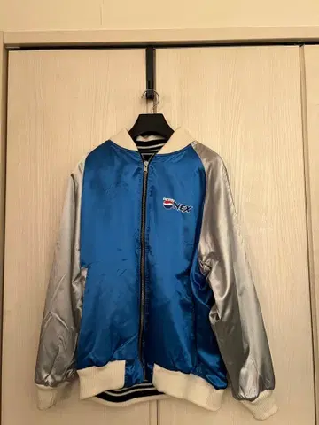 PEPSI 바시티 자켓 리버서블