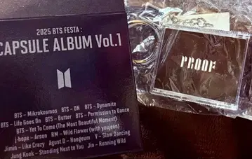 2025 BTS FESTA CAPSULE ALBUM VOL.1 proof