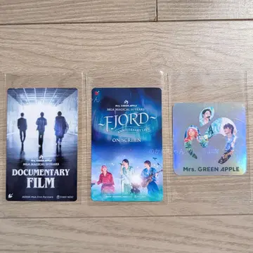 기사용 무비티켓 스티커 세트 미세스 그린 애플 영화 특전