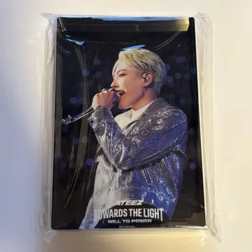 ATEEZ 2024 월드투어 DVD 아크릴 블록 홍중