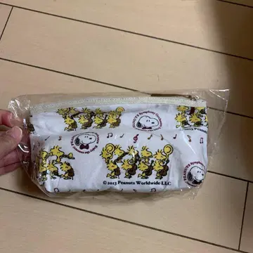 스누피 오케스트라 삼각형 파우치