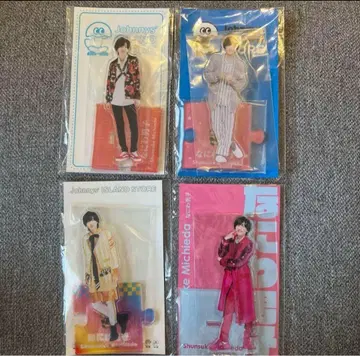 나니와단시 아크릴 스탠드 미치에다 슌스케 4세트