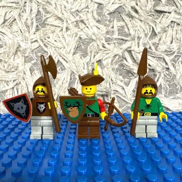 올드 레고 숲의 사람 울프 도적단 3체 세트