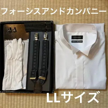 가격 인하! 포씨스앤컴퍼니 신랑 세트! 셔츠 LL 사이즈 웨딩