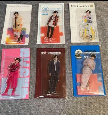 나니와단시 아크릴 스탠드 미치에다 슌스케 6세트