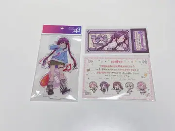 학교생활! 천사계 패션 아크릴 스탠드 엽서