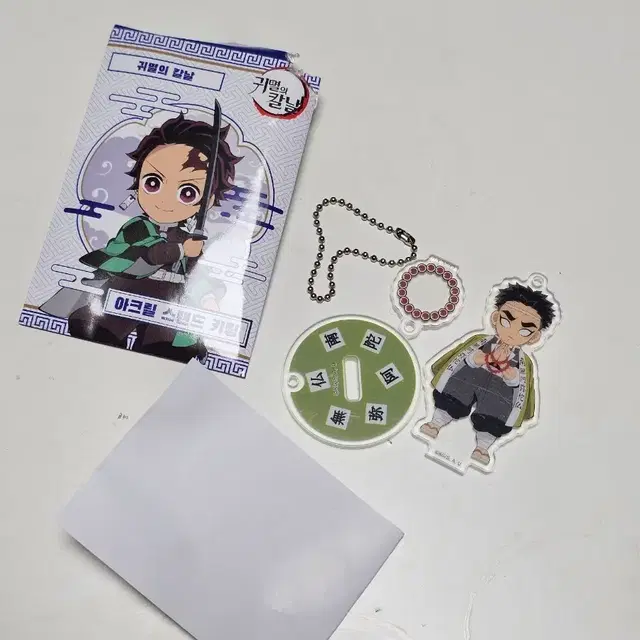 귀멸의 칼날 아크릴 스탠드 키링 교메이