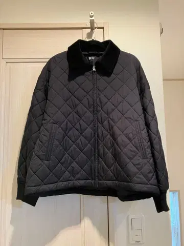 UNIQLO C 퍼프 테크 블루종 블랙 L