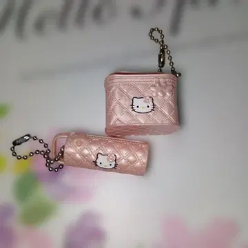 헬로키티 스트랩 핑크 계열 2개 세트