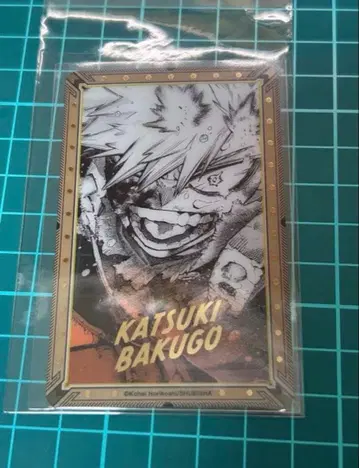 히로아카전 원화전 금박 클리어 카드 바쿠고 카츠키 3