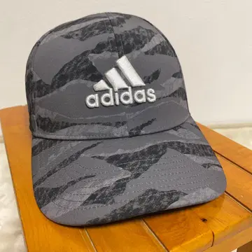 adidas 카모 패턴 캡 그레이