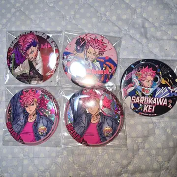 카리스마 캔뱃지 사루카와 케이 세트