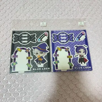 블루 록 마즐 할로윈 아크릴 스탠드 나기 세이시로 미카게 레오