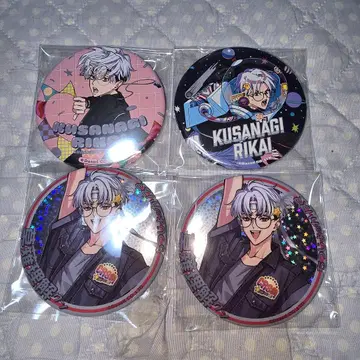 카리스마 쿠사나기 리카이 캔뱃지 세트