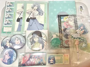 묶음 판매 히노모리 시즈쿠 하피콜레 아크릴 스탠드 메모스테 반지 라이트