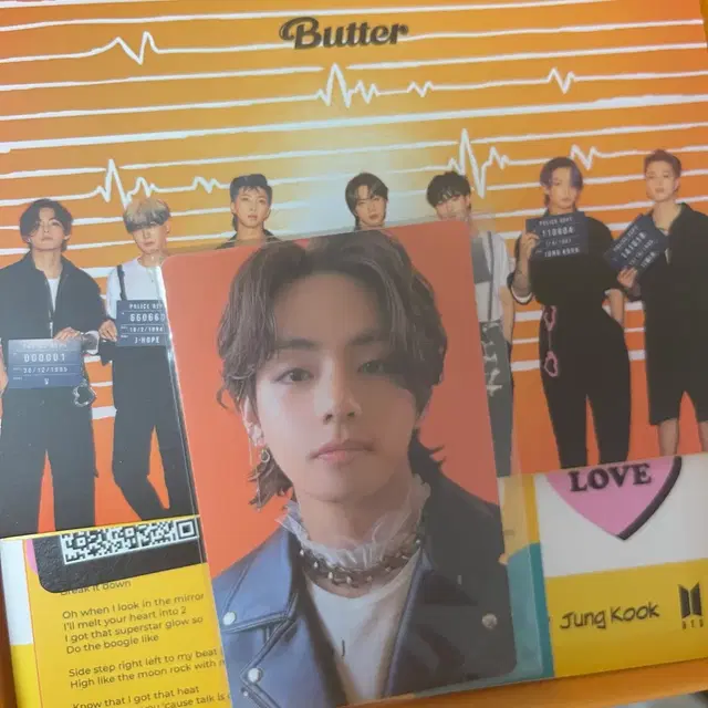 방탄소년단 버터 앨범 뷔 포토카드